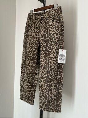🆕 Never Fully Dressed | Leopard Barrel Jeans